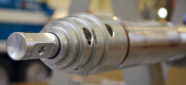 Grundomat 55 P es utilizado para la perforación y posteror instalación de fibra óptica